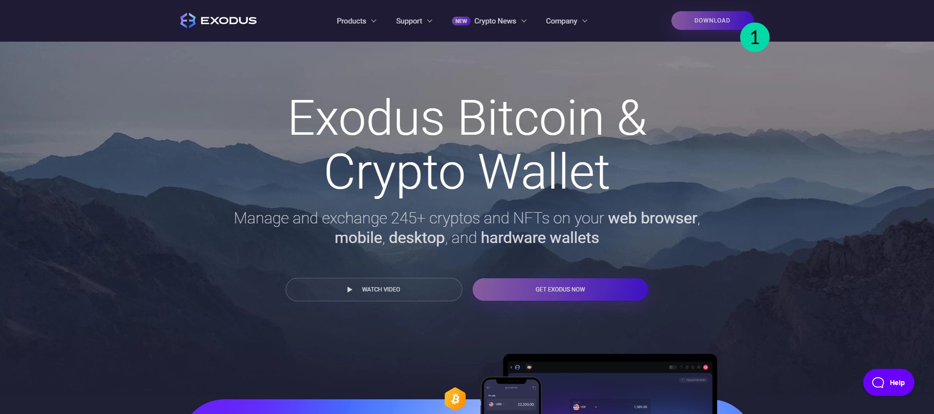 Exodus wallet download